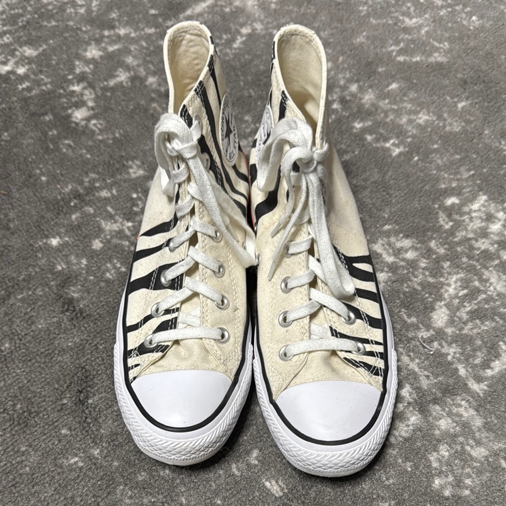 Converse High-Top Sneakers - Black and White